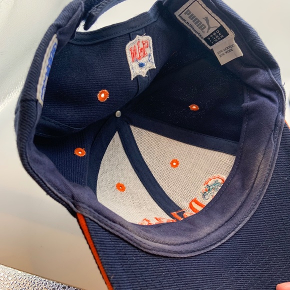 Vintage 90s Miami Dolphins Puma Retro Logo NFL Pro Line Acrylic/Wool Hat - Picture 16 of 16